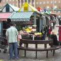 Cary's Norwich Market flower stall, A Very Random Norwich Day, and The BBs at Laxfield, Norfolk and Suffolk - 13th April 2013