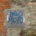 'Hello Moto' graffiti from around 2006, Marconi, Arezzo and the Sagra del Maccherone Festival, Battifolle, Tuscany - 9th June 2013