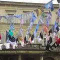 There are clothes-line installations all over town, Marconi, Arezzo and the Sagra del Maccherone Festival, Battifolle, Tuscany - 9th June 2013