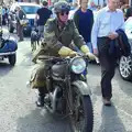 The motorbikes are back, Paul Bear's Adventures at a 1940s Steam Weekend, Holt, Norfolk - 22nd September 2013