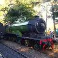 8572 is back at Holt station, Paul Bear's Adventures at a 1940s Steam Weekend, Holt, Norfolk - 22nd September 2013