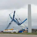 On Eye Airfield, a third wind turbine is constructed, The BBs Do New Year's Eve at the Barrel, Banham, Norfolk - 31st December 2013