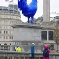 The French cockerel in Trafalgar Square, SwiftKey Innovation, The Hub, Westminster, London - 21st February 2014