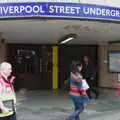 Liverpool Street underground is closed , Brantham Dereliction, and a SwiftKey Photoshoot, Suffolk and Southwark - 29th April 2014