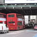 There's a lot of traffic on Southwark Bridge Road, Brantham Dereliction, and a SwiftKey Photoshoot, Suffolk and Southwark - 29th April 2014