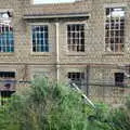 A stone-clad wall, Brantham Dereliction, and a SwiftKey Photoshoot, Suffolk and Southwark - 29th April 2014