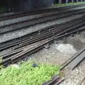 A pile of cut-up railway tracks, A May Miscellany, London - 8th May 2014