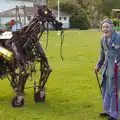 A dude with a robot horse, A Family Fun Day on the Park, Diss, Norfolk - 16th May 2014