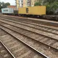 An expanse of railway tracks, A Week on the Rails, Stratford and Liverpool Street, London - 23rd July