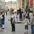 There's another of those 'floating' statues, SwiftKey Innovation Day, and Pizza Pub, Westminster and Southwark - 14th August 2014