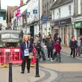 Poppy sellers on Mere Street, A Saturday in Town, Diss, Norfolk - 8th November 2014