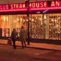 Strings of lights in Angus Steak House, SwiftKey Innovation Nights, Westminster, London - 19th December 2014