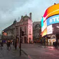 Early morning in Picadilly Circus, SwiftKey Innovation Nights, Westminster, London - 19th December 2014