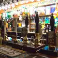 The *eight* beer pumps of the Tom Cobley, A Trip to Grandma J's, Spreyton, Devon - 18th February 2015