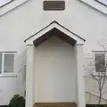 Spreyton Village Hall's pointless entrance porch, A Trip to Grandma J's, Spreyton, Devon - 18th February 2015