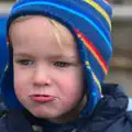 Harry does a comedy pout, A Trip to Grandma J's, Spreyton, Devon - 18th February 2015