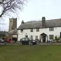 St. Peter's Church and pub on Meavy Green, A Trip to Grandma J's, Spreyton, Devon - 18th February 2015