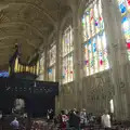 Inside King's Chapel, Punting With Grandad, Cambridge, Cambridgeshire - 6th June 2015