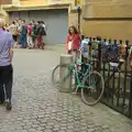 Grandad on Garret Hostel Lane, Punting With Grandad, Cambridge, Cambridgeshire - 6th June 2015