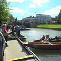 It's heaving down at Scudamore's punts, Punting With Grandad, Cambridge, Cambridgeshire - 6th June 2015