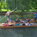 The Cam is full of Hen parties, Punting With Grandad, Cambridge, Cambridgeshire - 6th June 2015