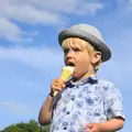 Harry and his Ice Cream, Punting With Grandad, Cambridge, Cambridgeshire - 6th June 2015