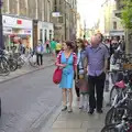 On Regent Street, heading back to the car, Punting With Grandad, Cambridge, Cambridgeshire - 6th June 2015