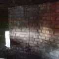 A brick wall in a pillbox, SwiftKey Does AirSoft, Epsom, Surrey - 11th June 2015