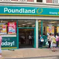 Diss goes up-market again as Poundland moves in, A visit from Da Gorls, Brome, Suffolk - 27th June 2015