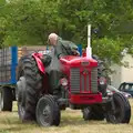 An old Massey-Ferguson, Thrandeston Pig Roast, Thrandeston Little Green, Suffolk - 28th June 2015