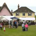 Milling throngs, Thrandeston Pig Roast, Thrandeston Little Green, Suffolk - 28th June 2015