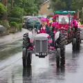 A Little Grey Fergie, The Pink Ladies Tractor Run, Harleston and Gawdy Park, Norfolk - 5th July 2015