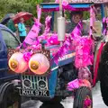 Illuminated plastic breasts, The Pink Ladies Tractor Run, Harleston and Gawdy Park, Norfolk - 5th July 2015