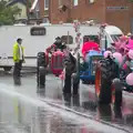 It's still lashing rain, The Pink Ladies Tractor Run, Harleston and Gawdy Park, Norfolk - 5th July 2015