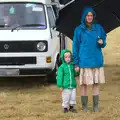 Harry and Isobel (and Fred in the van), The Pink Ladies Tractor Run, Harleston and Gawdy Park, Norfolk - 5th July 2015