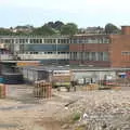 Piles of pallets and concrete, It's a SwiftKey Knockout, Richmond Rugby Club, Richmond, Surrey - 7th July 2015