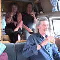 The band cram in to the van, Soph the Roph's Birthday and The BBs at Pulham, Norfolk - 22nd July 2015