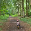 Harry on his balance bike, The Archaeology of Dunwich: A Camping Trip, Dunwich, Suffolk - 1st August 2015