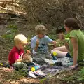 Picnic in the woods, The Archaeology of Dunwich: A Camping Trip, Dunwich, Suffolk - 1st August 2015