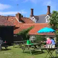 The beer garden of the Dunwich Ship, The Archaeology of Dunwich: A Camping Trip, Dunwich, Suffolk - 1st August 2015