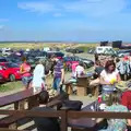 The teeming throngs at the fish 'n' chip shop, The Archaeology of Dunwich: A Camping Trip, Dunwich, Suffolk - 1st August 2015