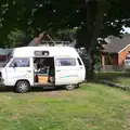 The van is all packed up, ready to head off, The Archaeology of Dunwich: A Camping Trip, Dunwich, Suffolk - 1st August 2015