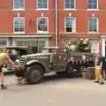 A gun truck, A 1940's Takeover, Eye, Suffolk - 8th August 2015