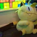 A Meowth Pokémon stuffed toy, SwiftKey Innovation Week, Southwark Bridge Road, London - 7th October 2015