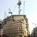The Bloomberg-development cranes loom, SwiftKey Innovation Week, Southwark Bridge Road, London - 7th October 2015