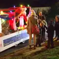 Santa appears on Bellands Way in Eye, The BSCC Christmas Dinner, and a Christmas Tree, Brome, Suffolk - 5th December 2015