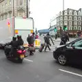 Some sort of film crew roams around, A London Lunch, Borough, Southwark - 15th December 2015