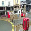 Grosvenor Street and a pair of K6 phone boxes, A Party and a Road Trip to Chester, Suffolk and Cheshire - 20th December 2015