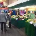 Fruit and Veg stalls in Chester market, A Party and a Road Trip to Chester, Suffolk and Cheshire - 20th December 2015