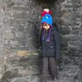 Fred in an alcove, Conwy, Holyhead and the Ferry to Ireland - 21st December 2015